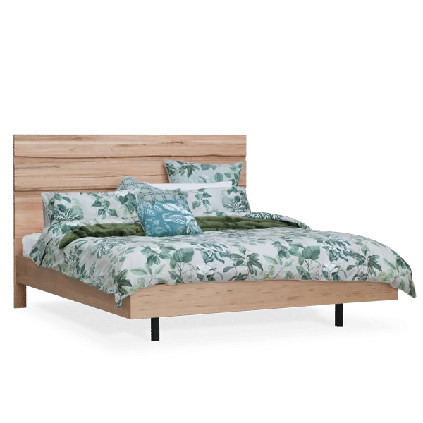 Kimberley Bed natural look live edge furniture bed