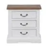 Oregon 3 Drawer Bedside