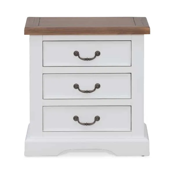 Oregon 3 Drawer Bedside