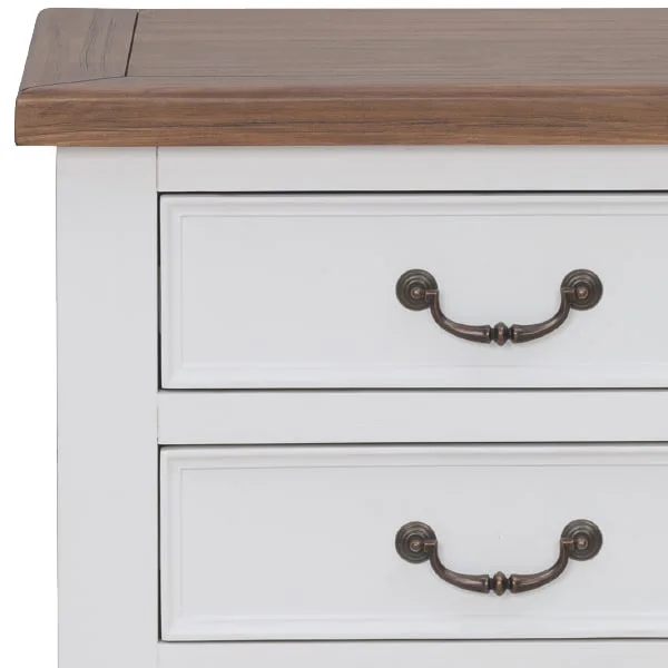 Oregon 3 Drawer Bedside - Image 2