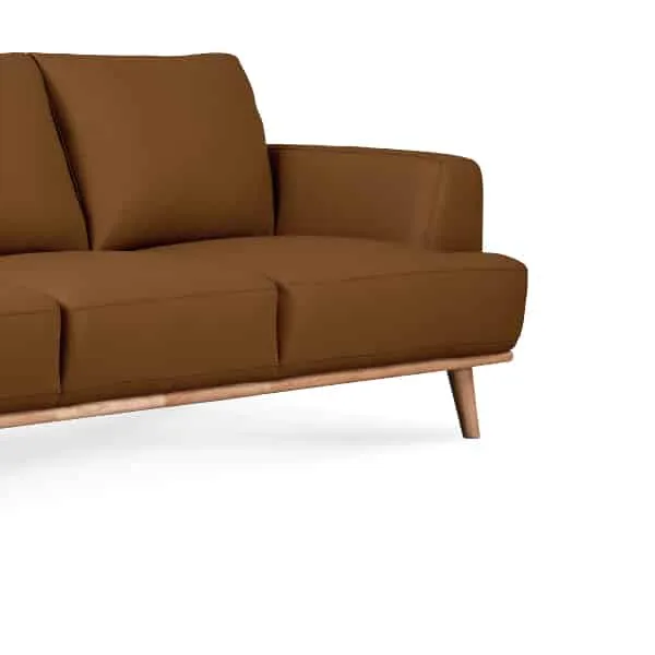 Stanford Sofa 3 Seater - Leather - Image 3