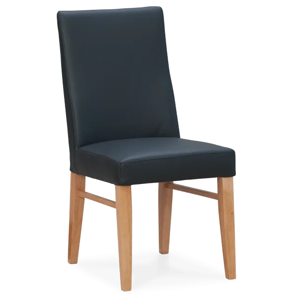 Zack Leather dining chair