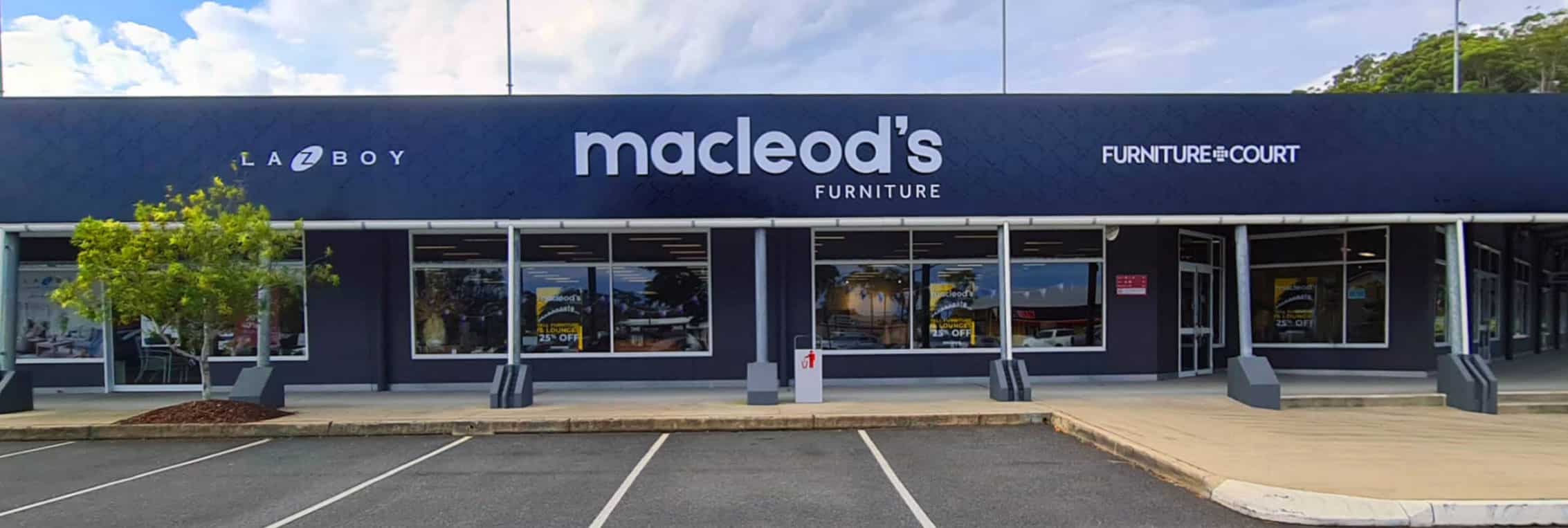 Coffs Harbour Macleods Furniture Court