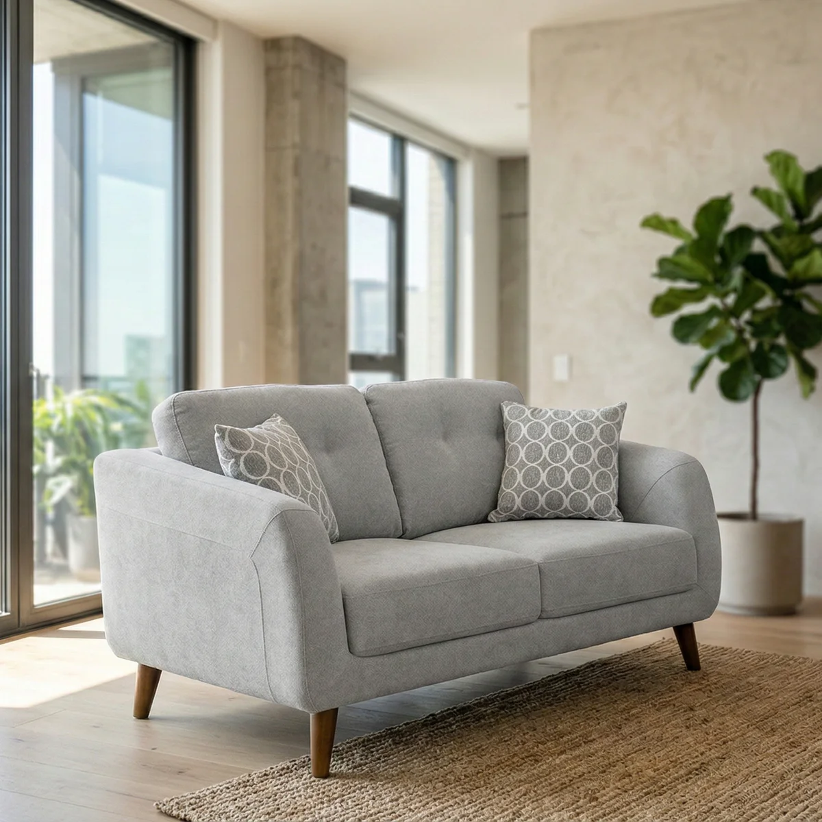 Darlinghurst Fabric 2 Seater