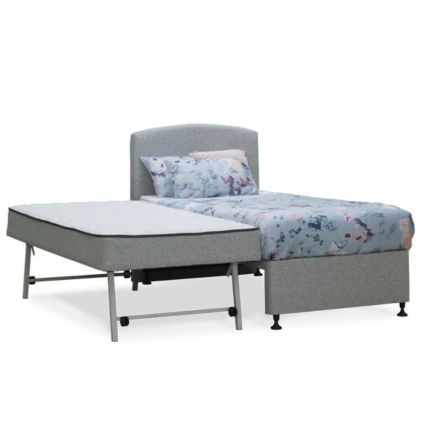 Trundle + Bed King/Single with Banks Bedhead. - Image 2