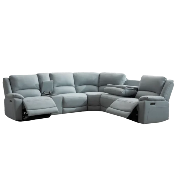 Commander Corner Lounge Suite in Global fabric.