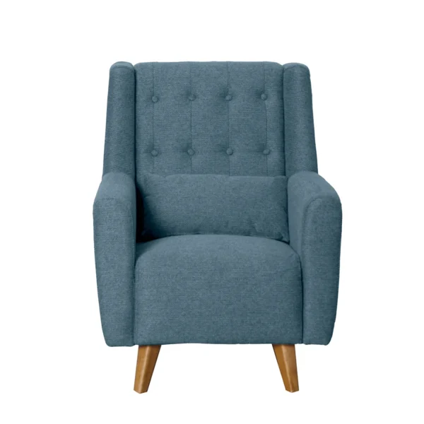 Erica Accent Chair with Tufted Back