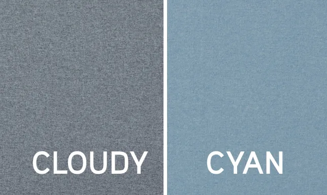 Carina Click Clack Fabric Grey , Blue