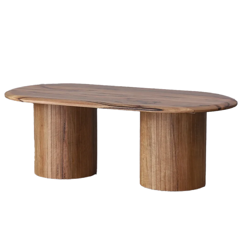 Fremantle Coffee Table 1200 in Marri timber.