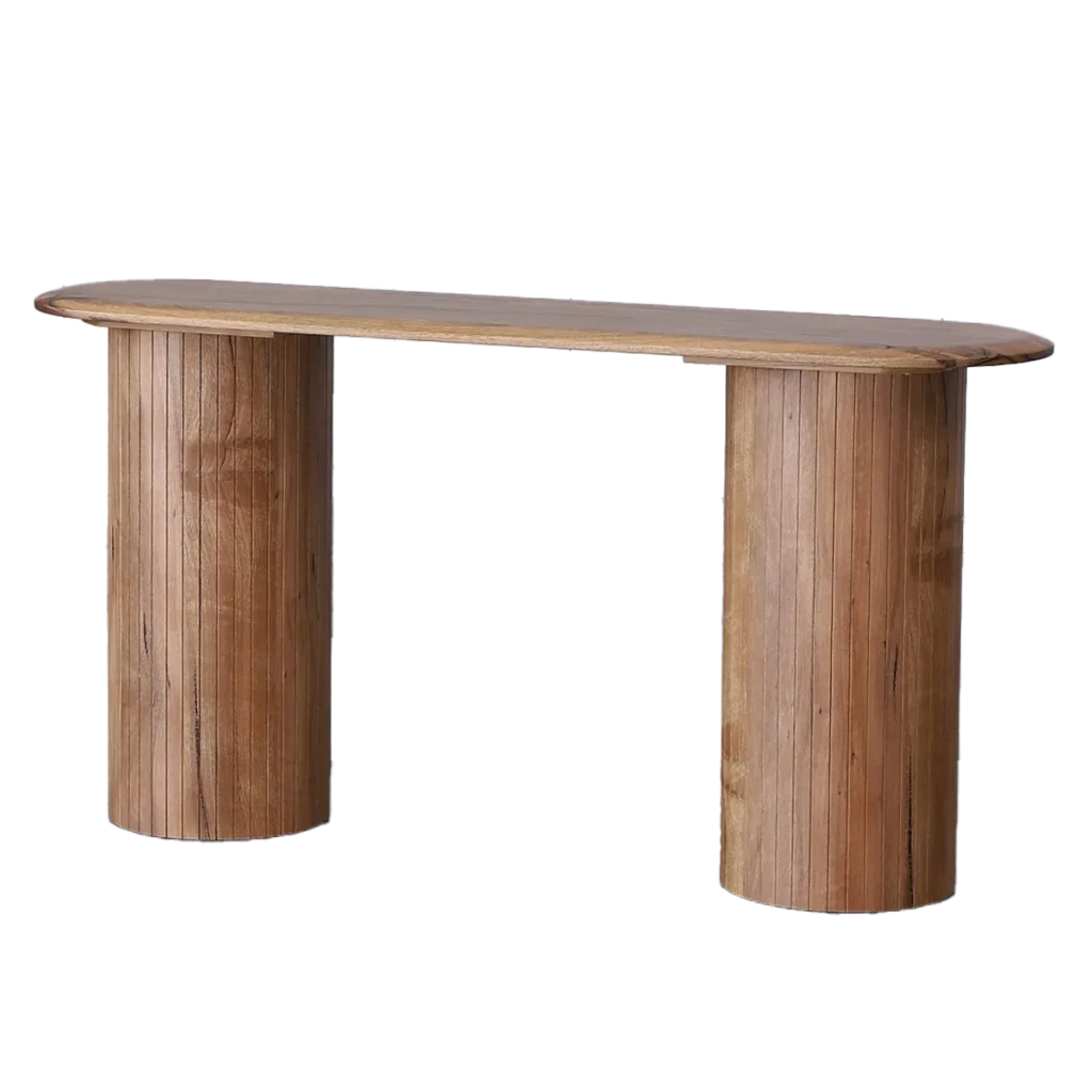 Fremantle Console Table in Marri timber.