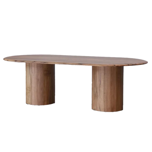 Fremantle Dining Table in Marri timber.