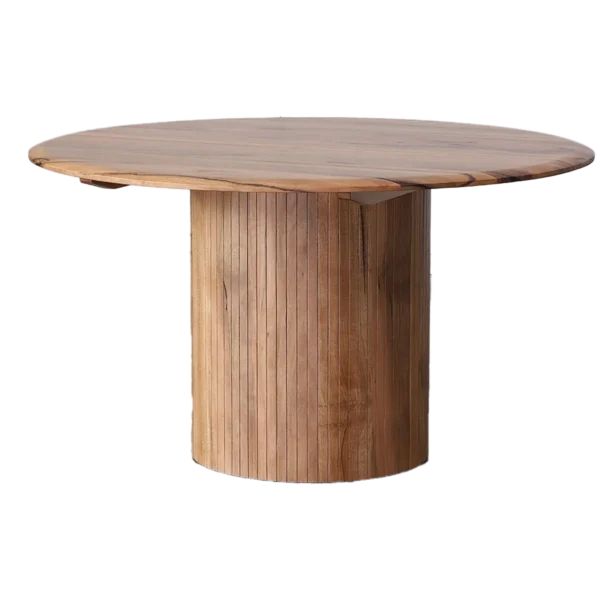 Fremantle Round Dining Table in Marri timber.