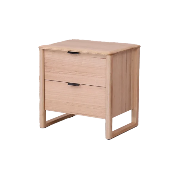 Yarra Bedside Table with two drawers