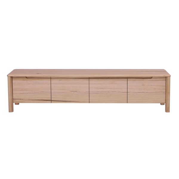 Yarra Entertainment Unit/TV Stand with solid Ash tops and legs in 1800mm and 2100mm sizes