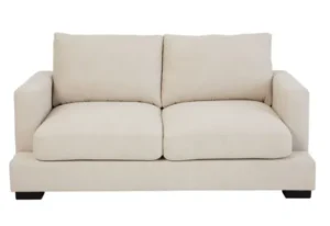 Clovelly Lounge Suite – LHF 2.5 Seater + Corner + RHF 2.5 Seater in Bluefox fabric.