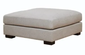 Clovelly Lounge Suite – soft fabric upholstery in Pewter.