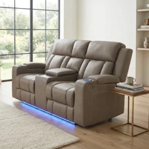 Brookvale 2 Seater Electric Sofa with Centre Console
