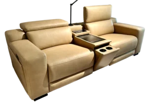 Maroubra 2.5 Seater Electric Recliner with Center Console