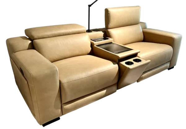 Maroubra 2.5 Seater Electric Recliner with Center Console