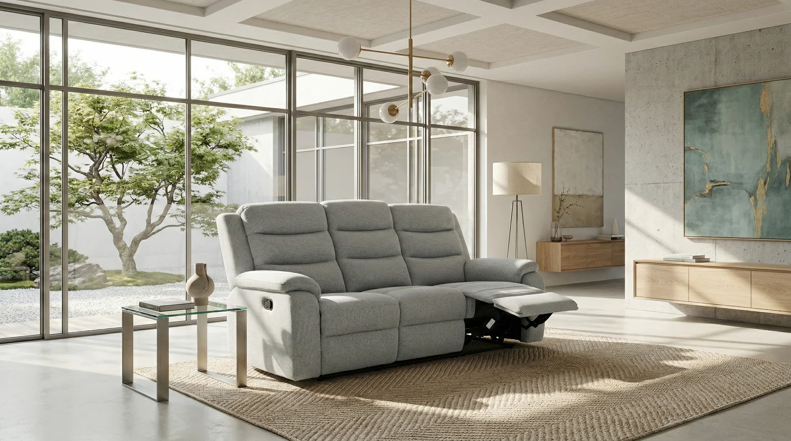 Sora 3 Seater Recliner Sofa - Image 6