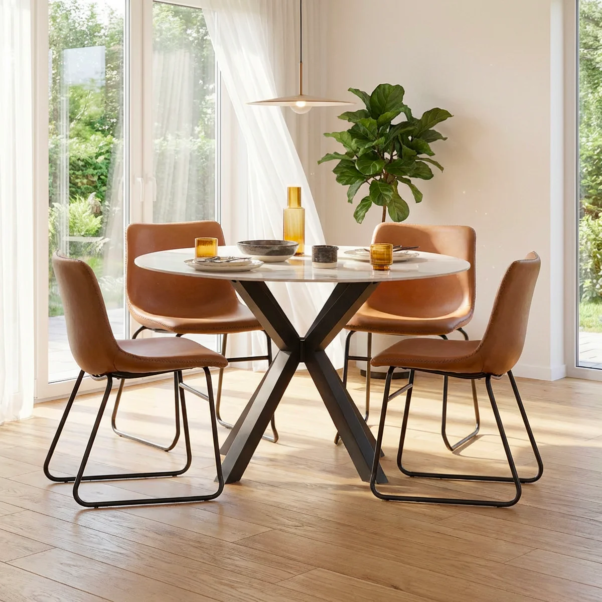 Sienna 5 Piece Dining Set