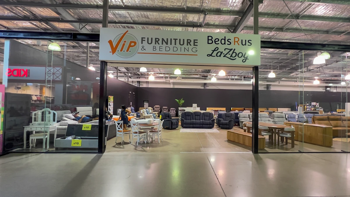 V.I.P. Furniture and Bedding Cairns DFO Westcourt store front