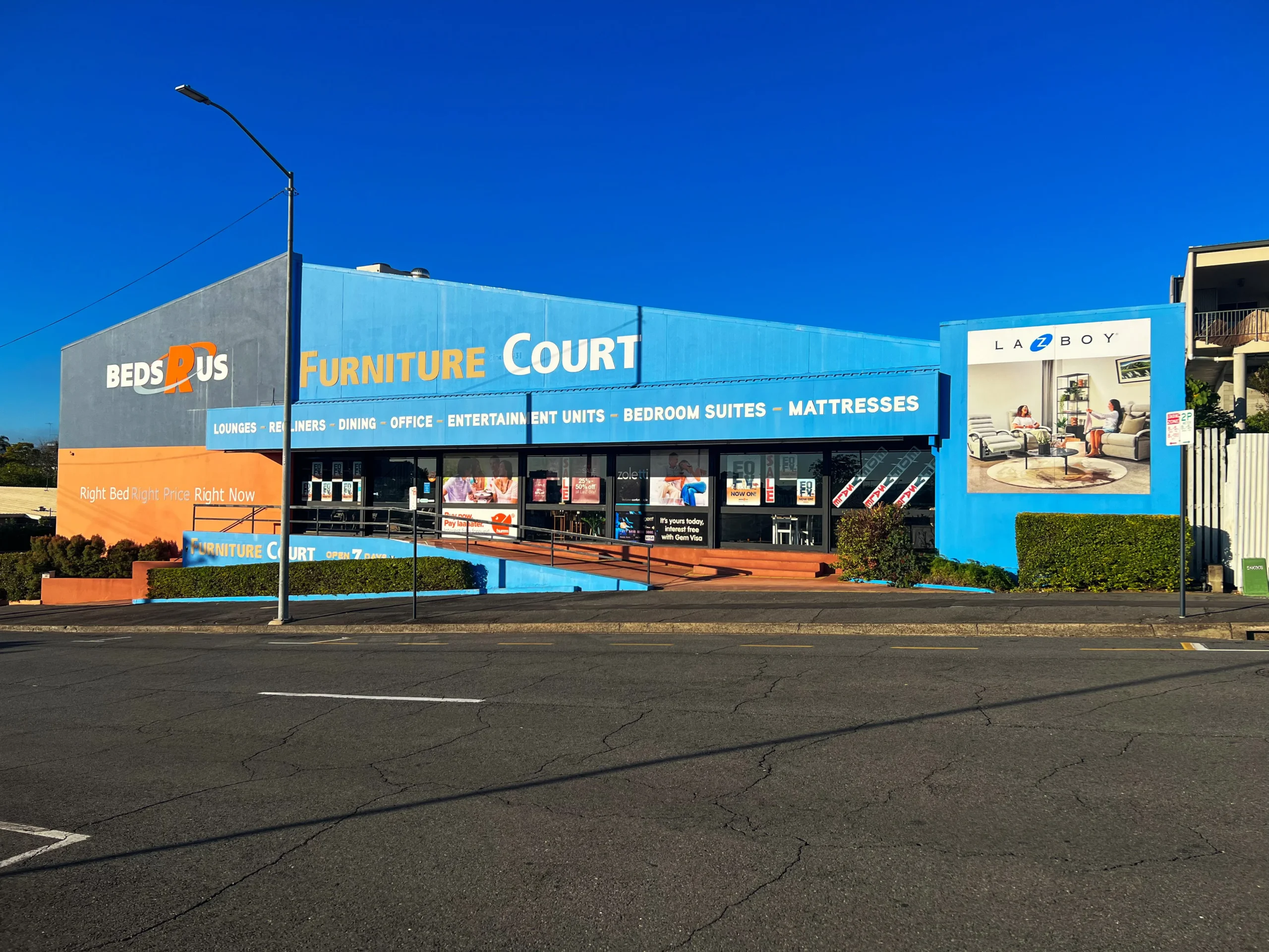 Furniture Court Ipswich store front