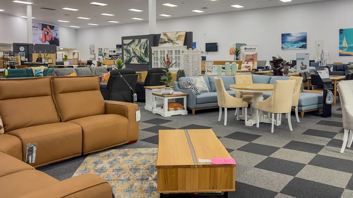 Dining and living furniture at Furniture Court Smithfield Cairns