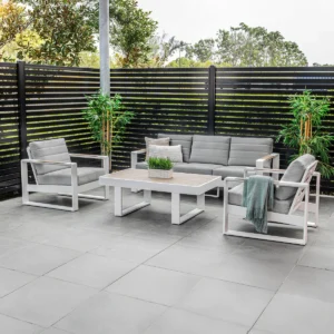 Maderia 4 Piece Outdoor Lounge Setting